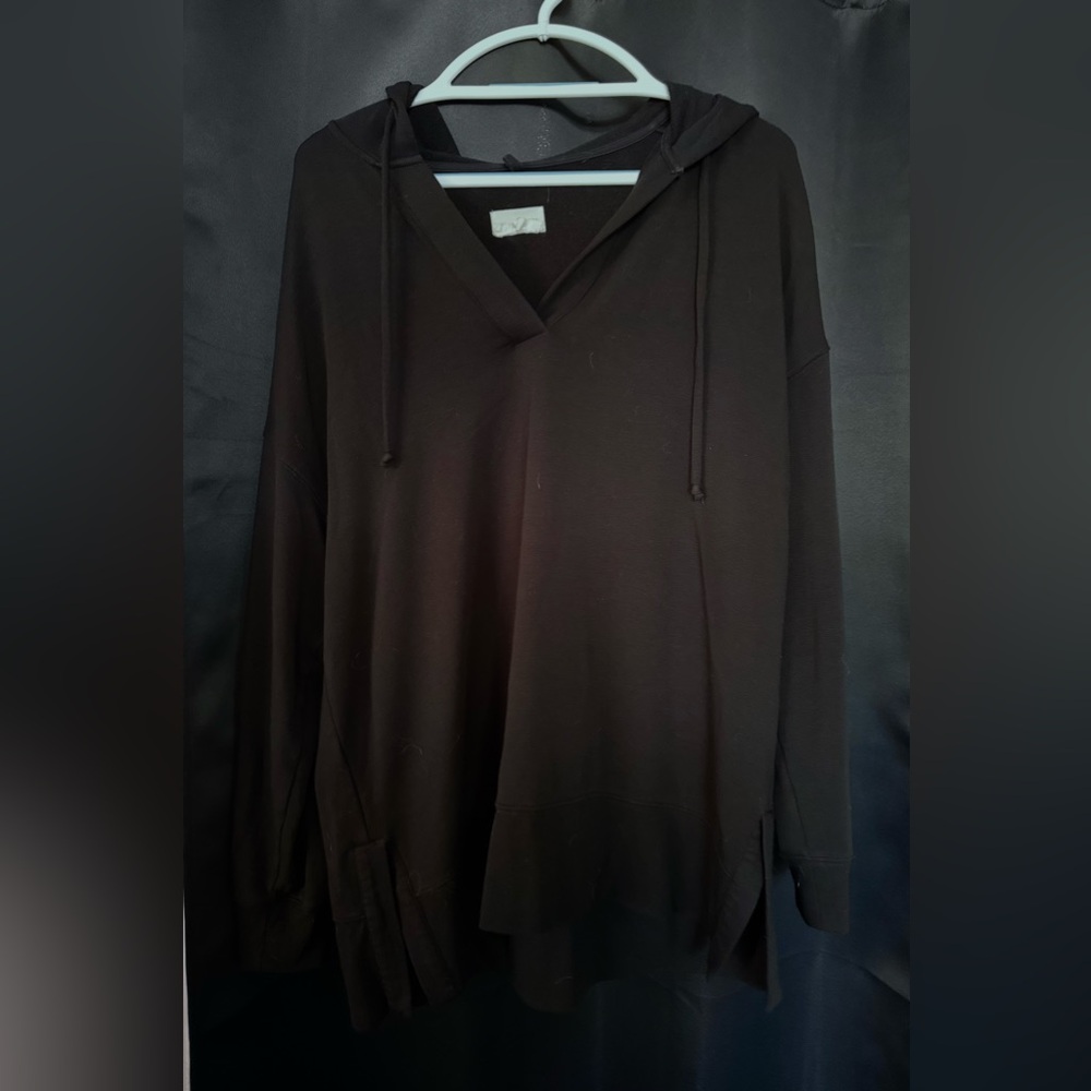 Lou & Grey Classic Black Hoodie